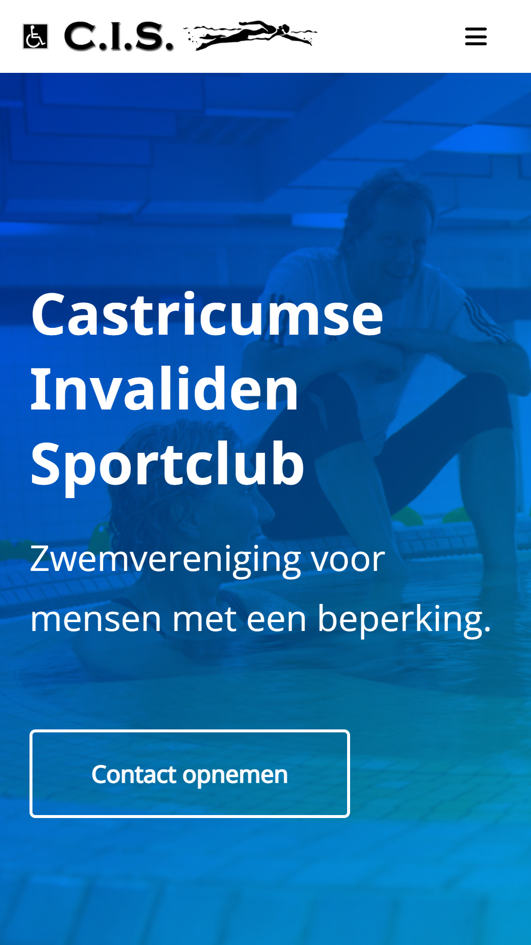 Zwemvereniging C.I.S. - After - Mobile view