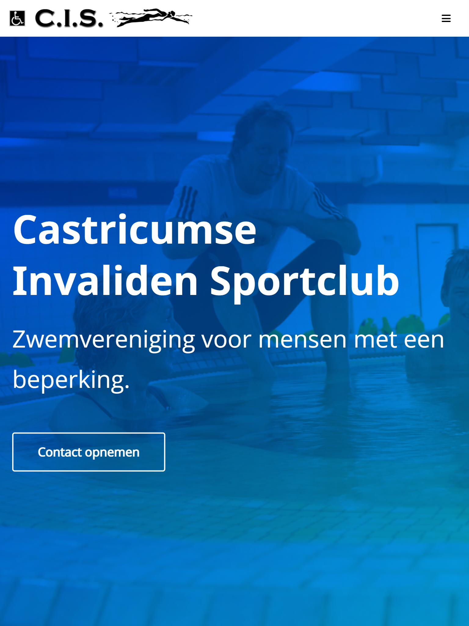 Zwemvereniging C.I.S. - After - Tablet view