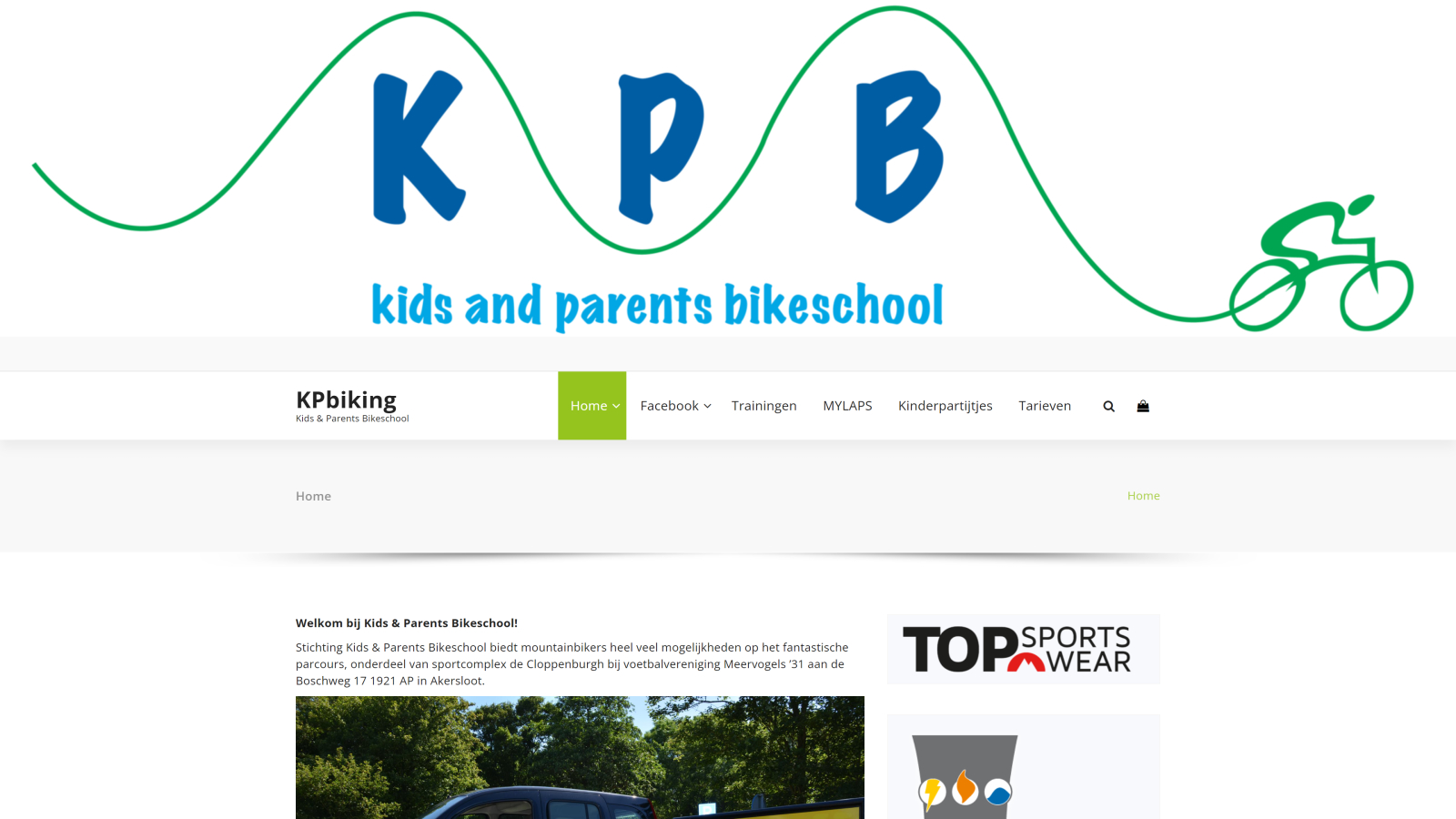 KPBiking - Before - Desktopweergave