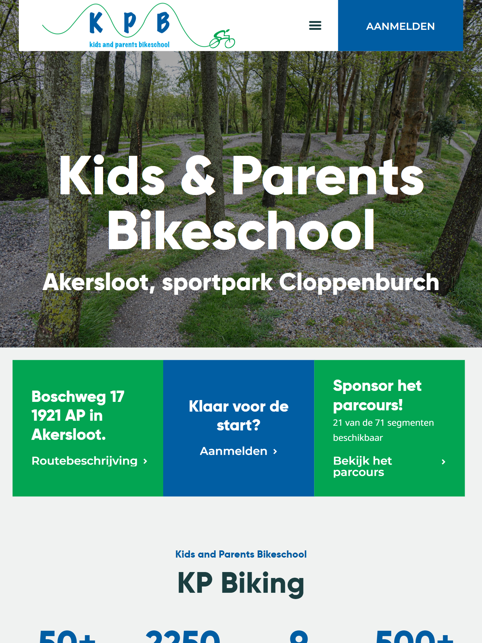 KPBiking - After - Tabletweergave