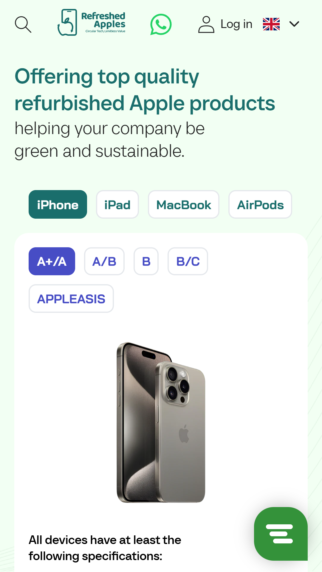 RefreshedApples - After - Mobiel